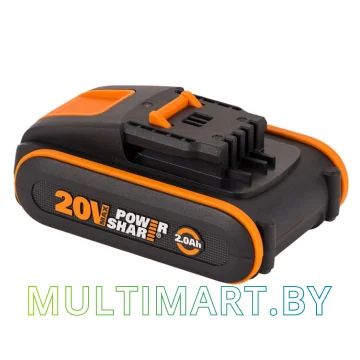 Аккумулятор Worx WA3639 (20В/2 Ач) картинка 2